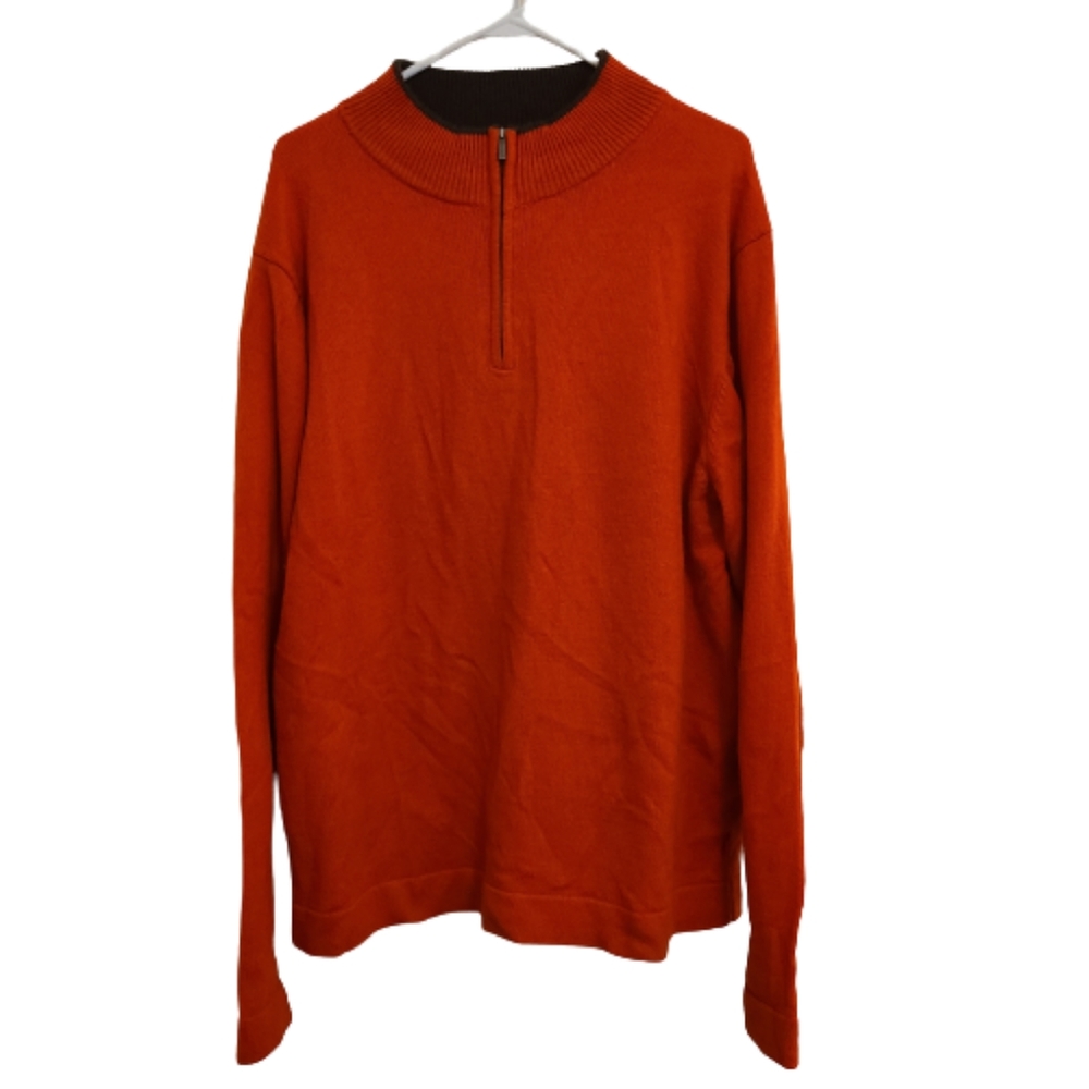 Mountain Khakis Merino Wool Lodge Quarter Zip Sweater